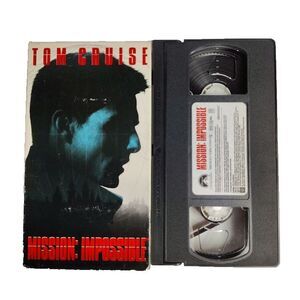 Mission: Impossible VHS Movie 1996 Tom Cruise Thriller Suspense